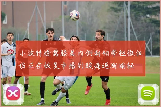 小波特透露膝盖内侧副韧带轻微扭伤正在恢复中感到酸痛逐渐减轻